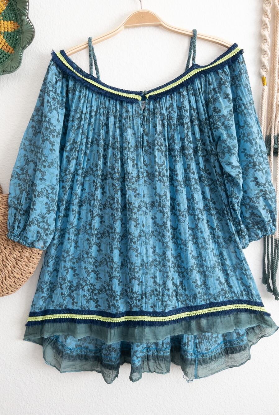 Poupette St Barth Floral Cover Up Tunic Top